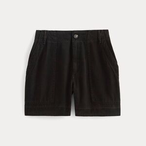 Everlane Women's Utility Short in Buttersoft in Black, Size 8, Twill